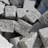 Kostka granit szary Strzegom cięto-łupana 10x10x6 cm