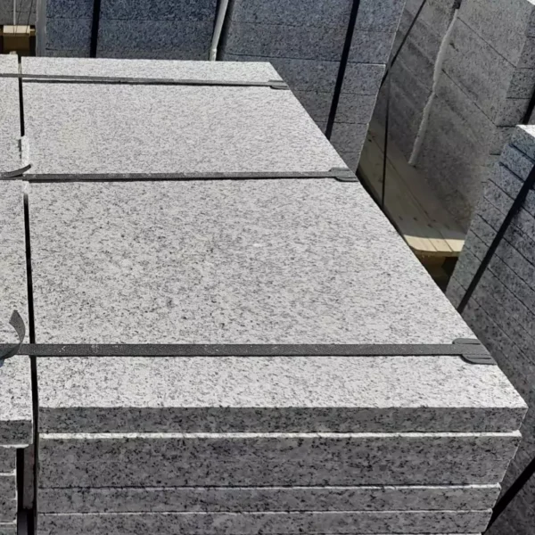 Płyta granitowa szara Strzegom cięto-palona Płyta granitowa szara Strzegom cięto-palona