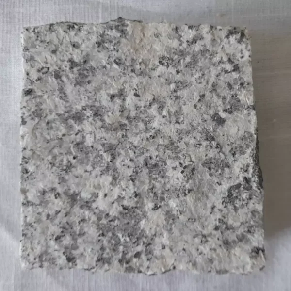 Kostka granit szary Strzegom cięto-łupana 10x10x6 cm