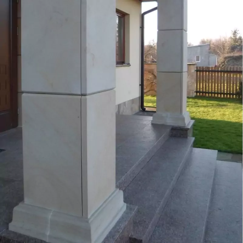 Płyta piaskowiec szlifowany kremowo-beżowy